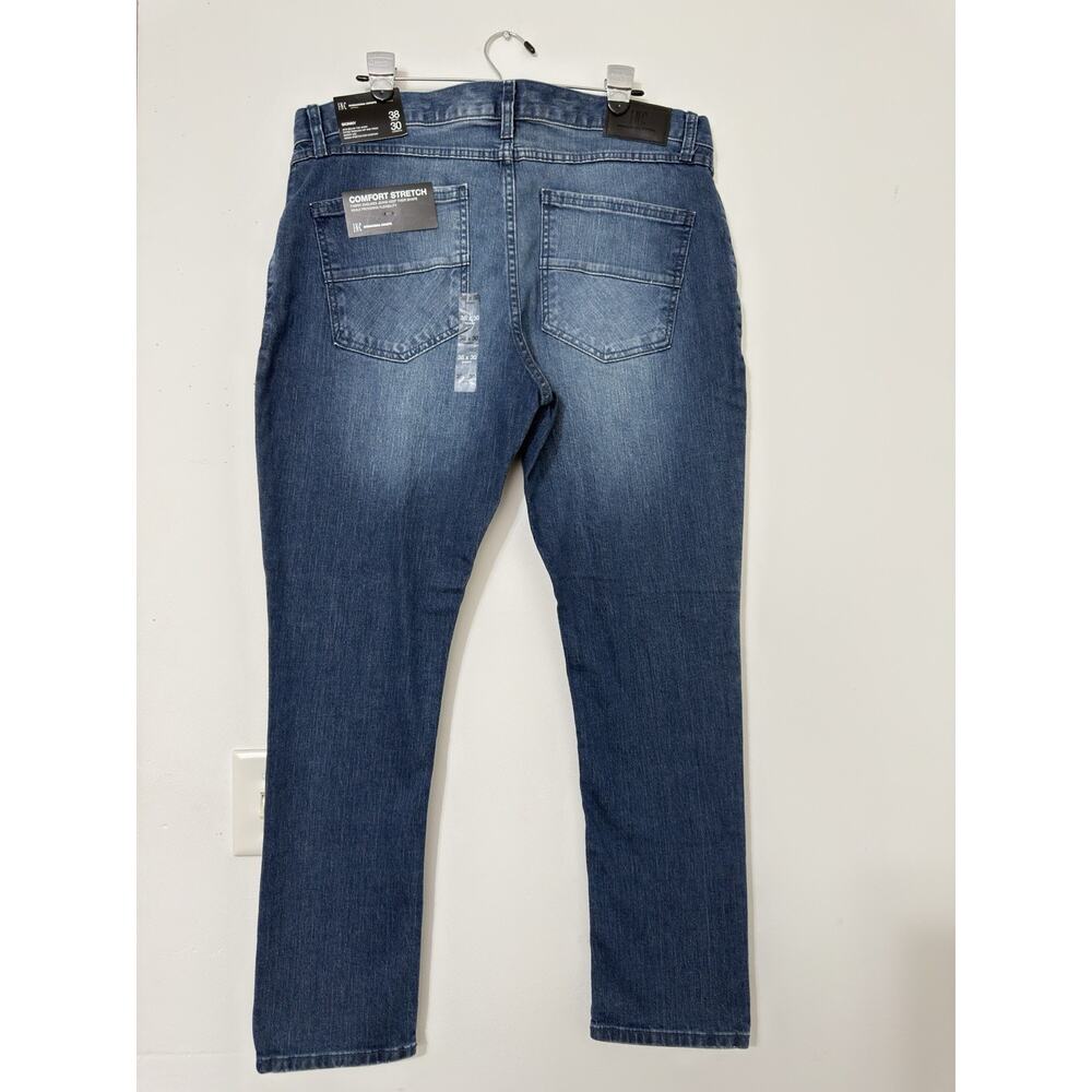 NWT I.N.C. International Concepts Jeans Skinny Stretch Mid-Rise Blue Size 38x30 - Picture 5 of 14